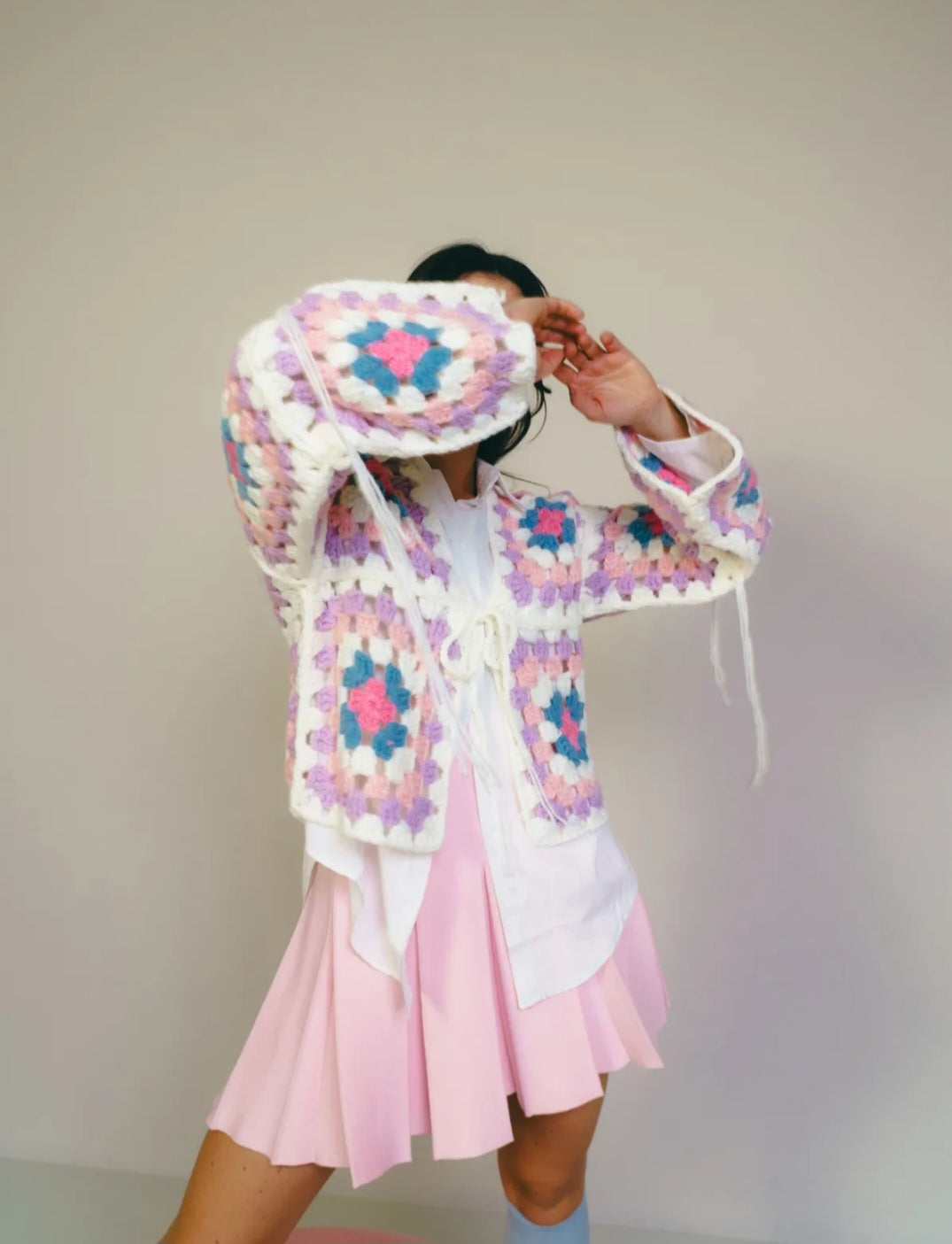 Häkel Strickjacke Bella