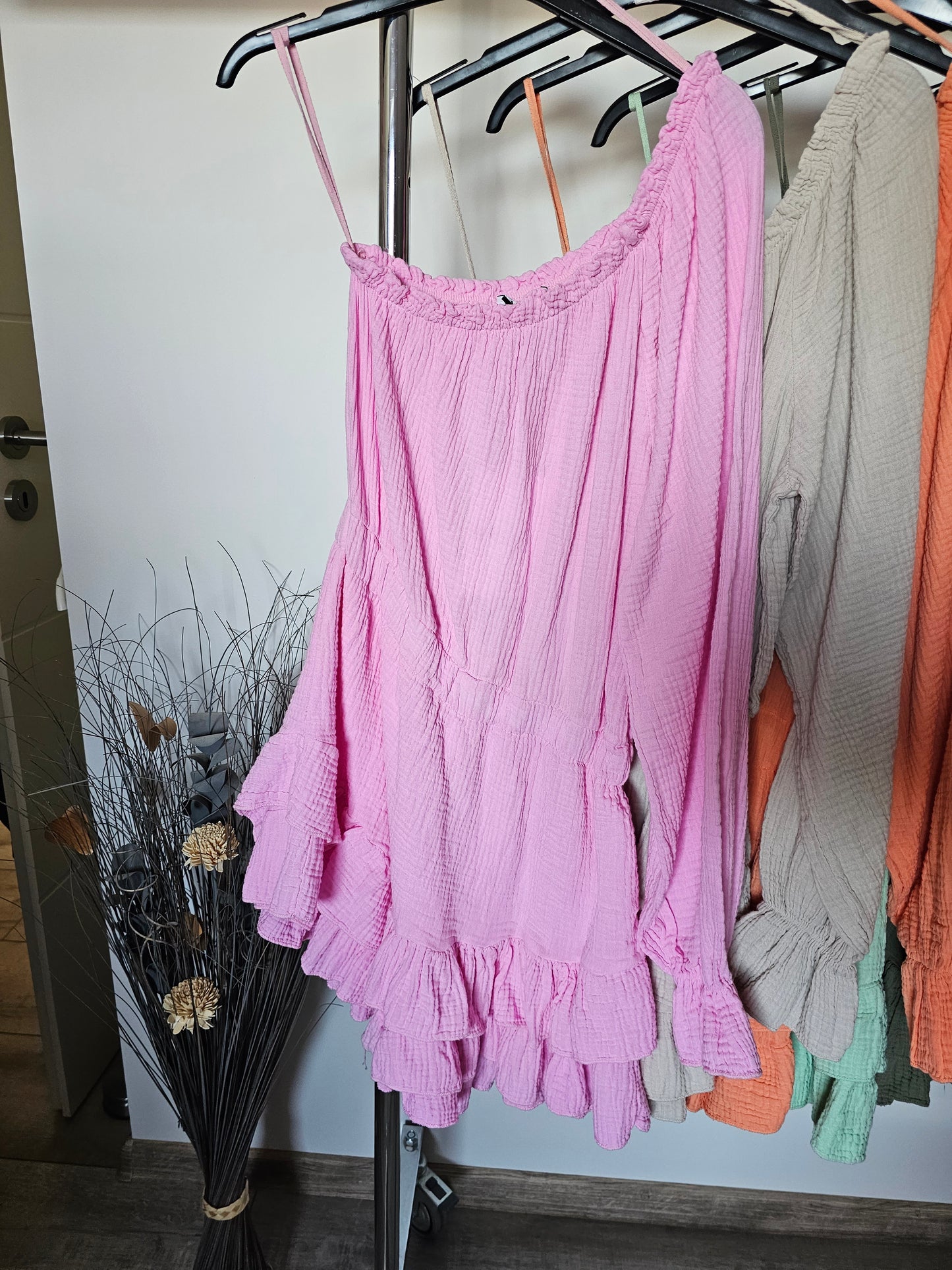 One Shoulder Jumpsuit Musselin