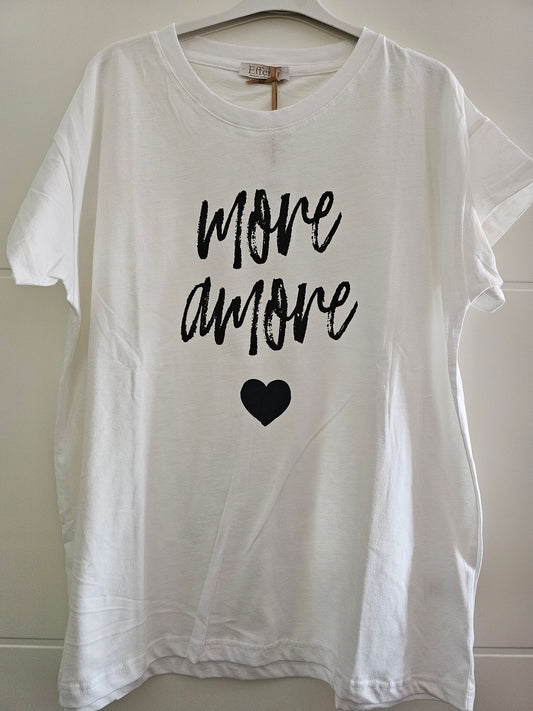 T-Shirt "more amore"