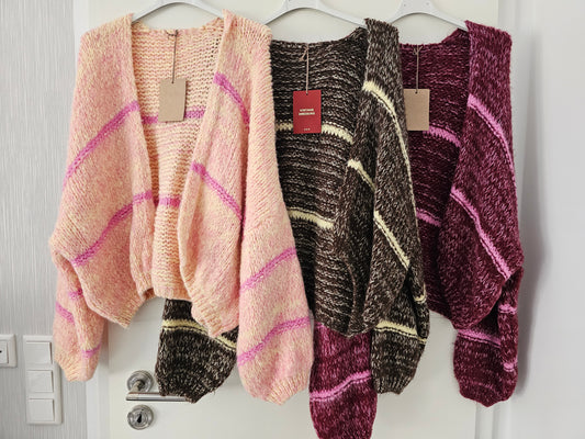 Cardigan Lulu versch. Farben