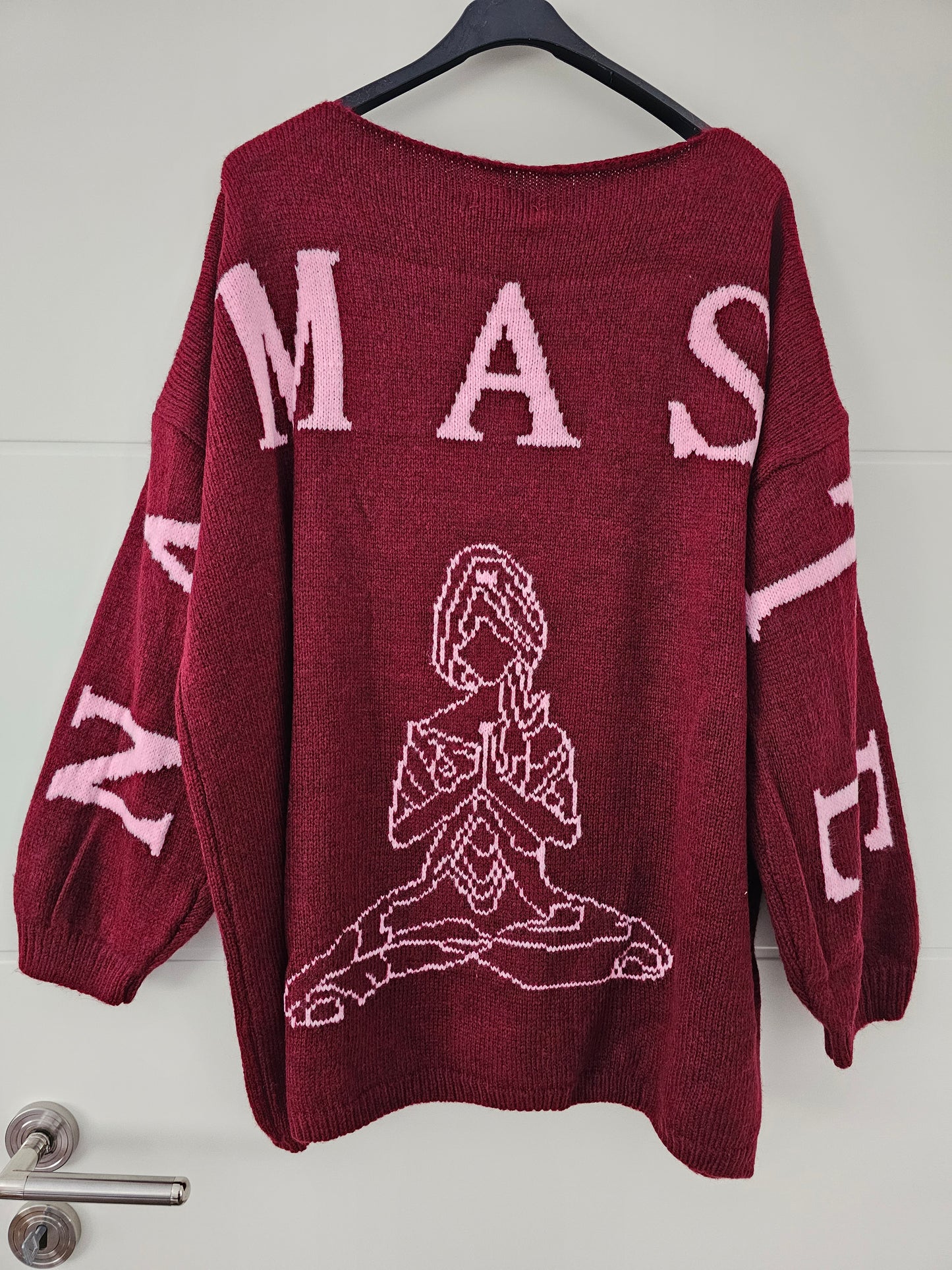 Pullover Namaste Bordeaux/Rosa