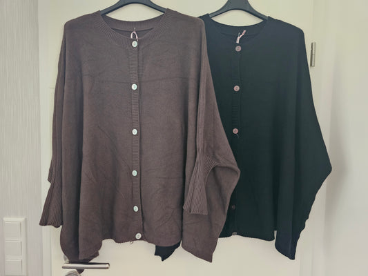 Oversize-Cardigan versch. Farben