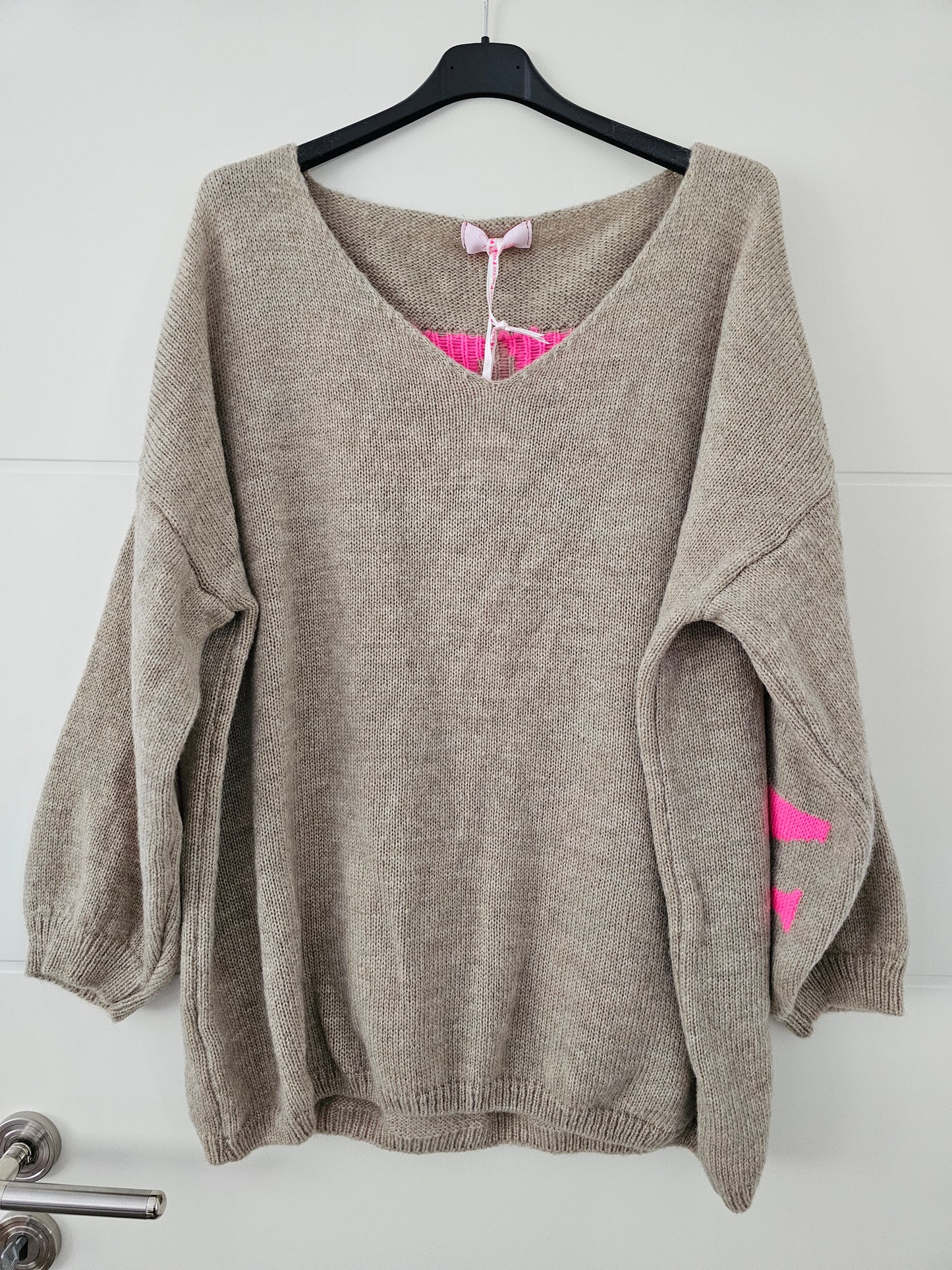 Pullover Namaste Beige/Pink