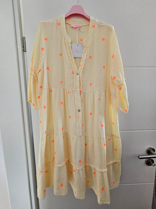 Musselin Kleid Love