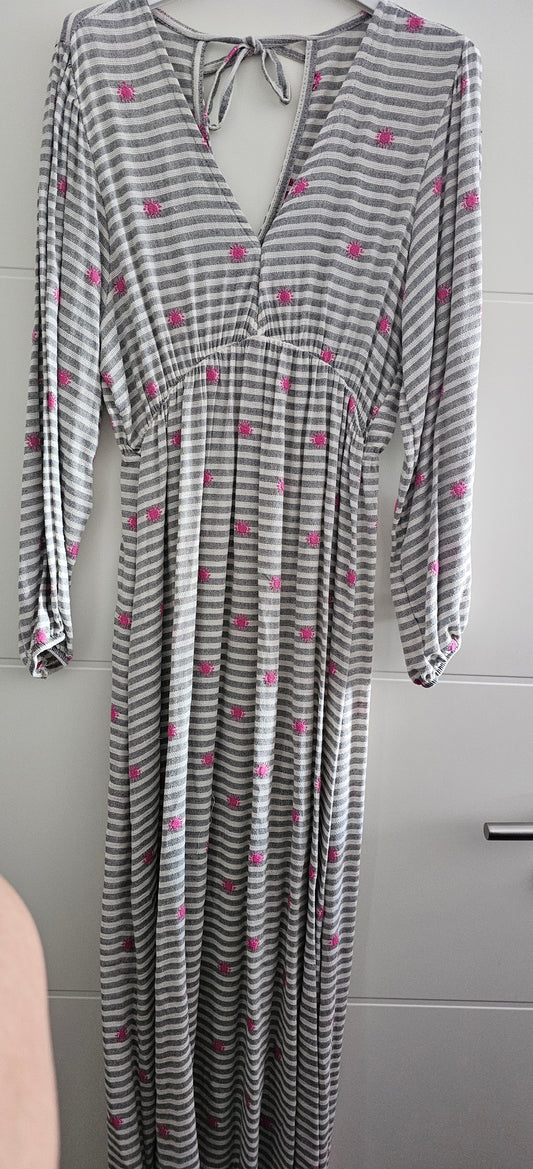 Maxikleid Sun grau