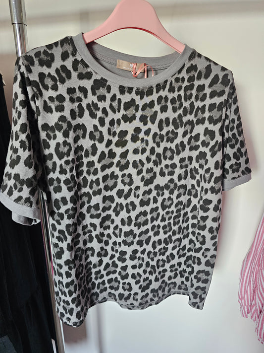 T-Shirt Leo grau