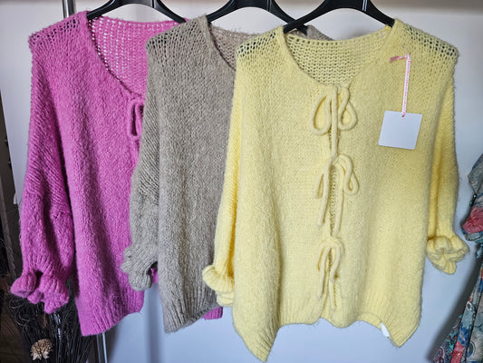 Cardigan Schleifi Milena